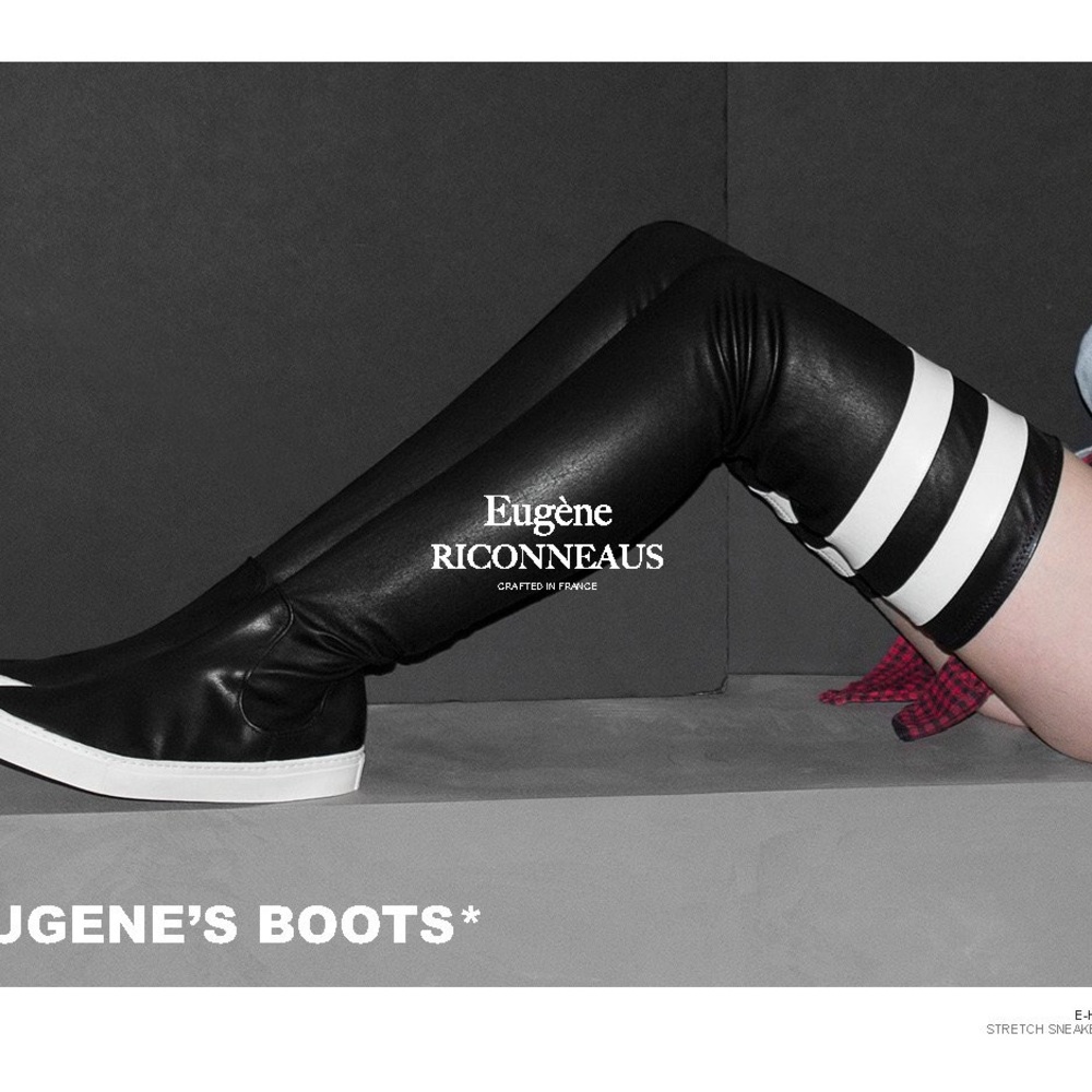 Black Over the Knee Boots